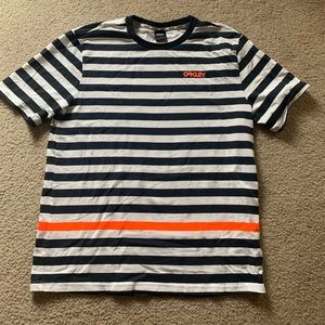 Oakley striped shirt